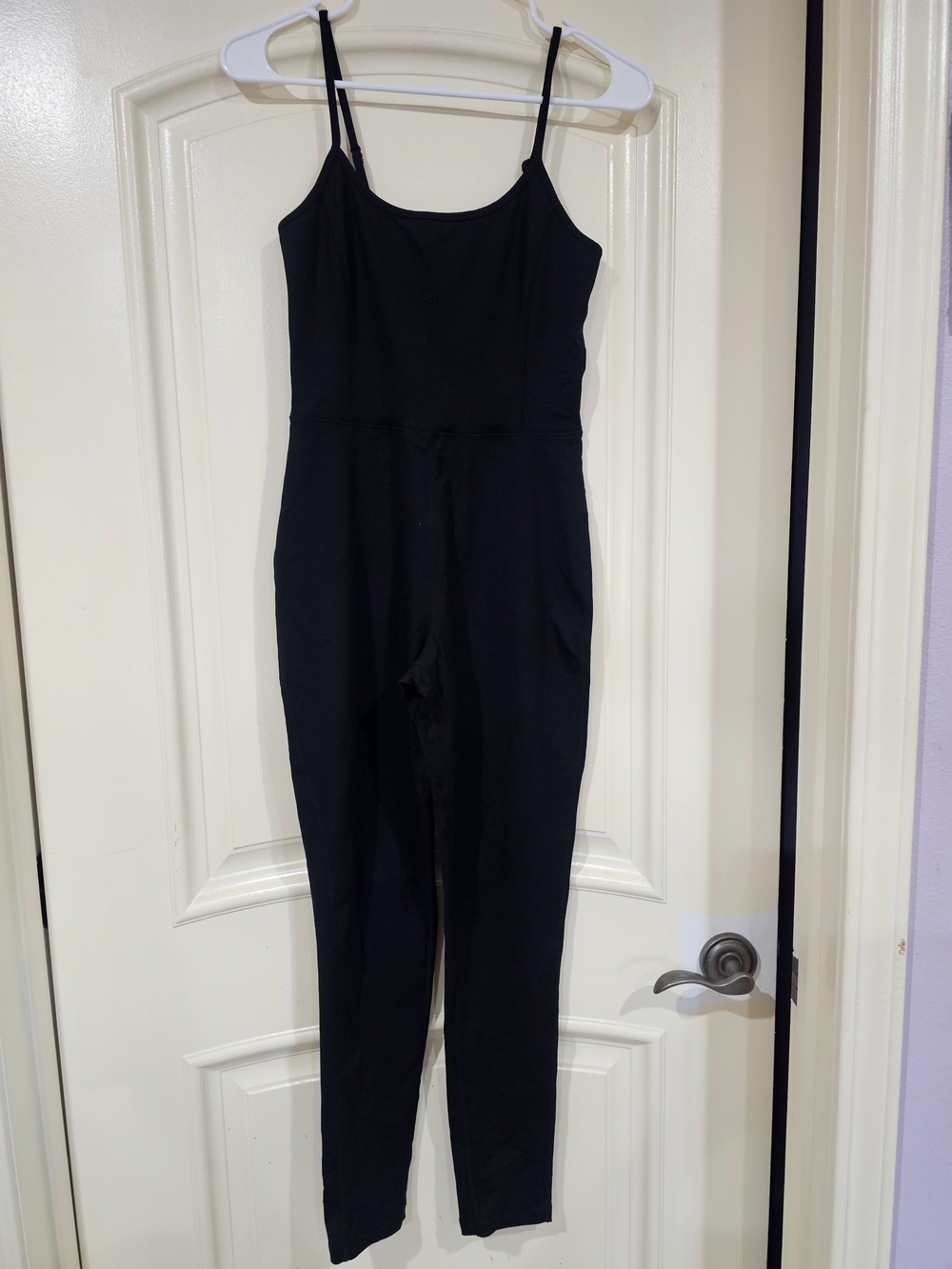 Garage Black Spaghetti-Strap Jumpsuit
